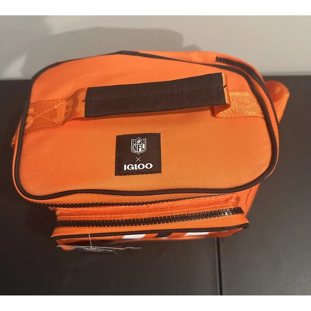 NWT IGLOO Cincinnati Bengals Square‎ Lined 4-Pack Cooler